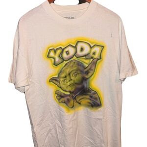 Star Wars Cream Logo Tee